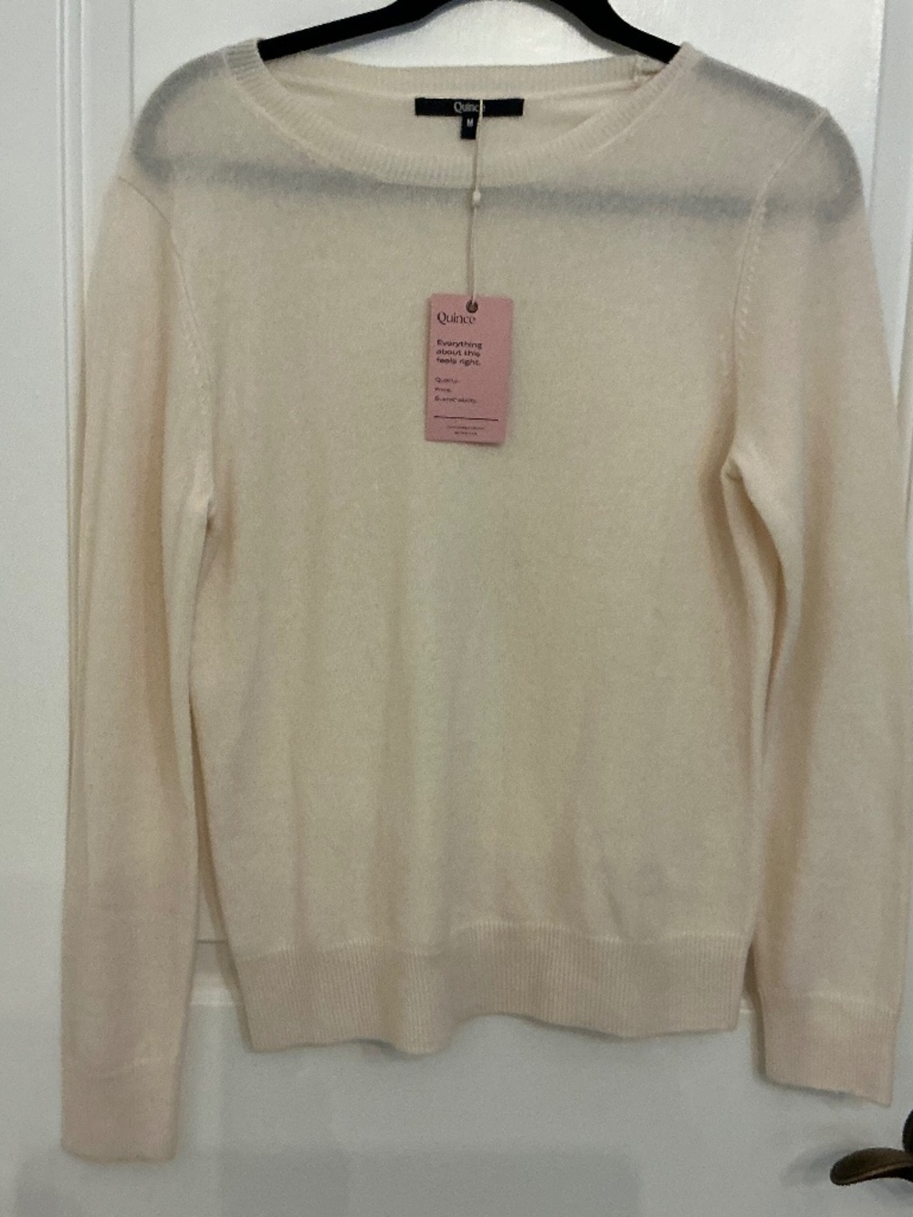 Quince Mongolian Cashmere crewneck sweater